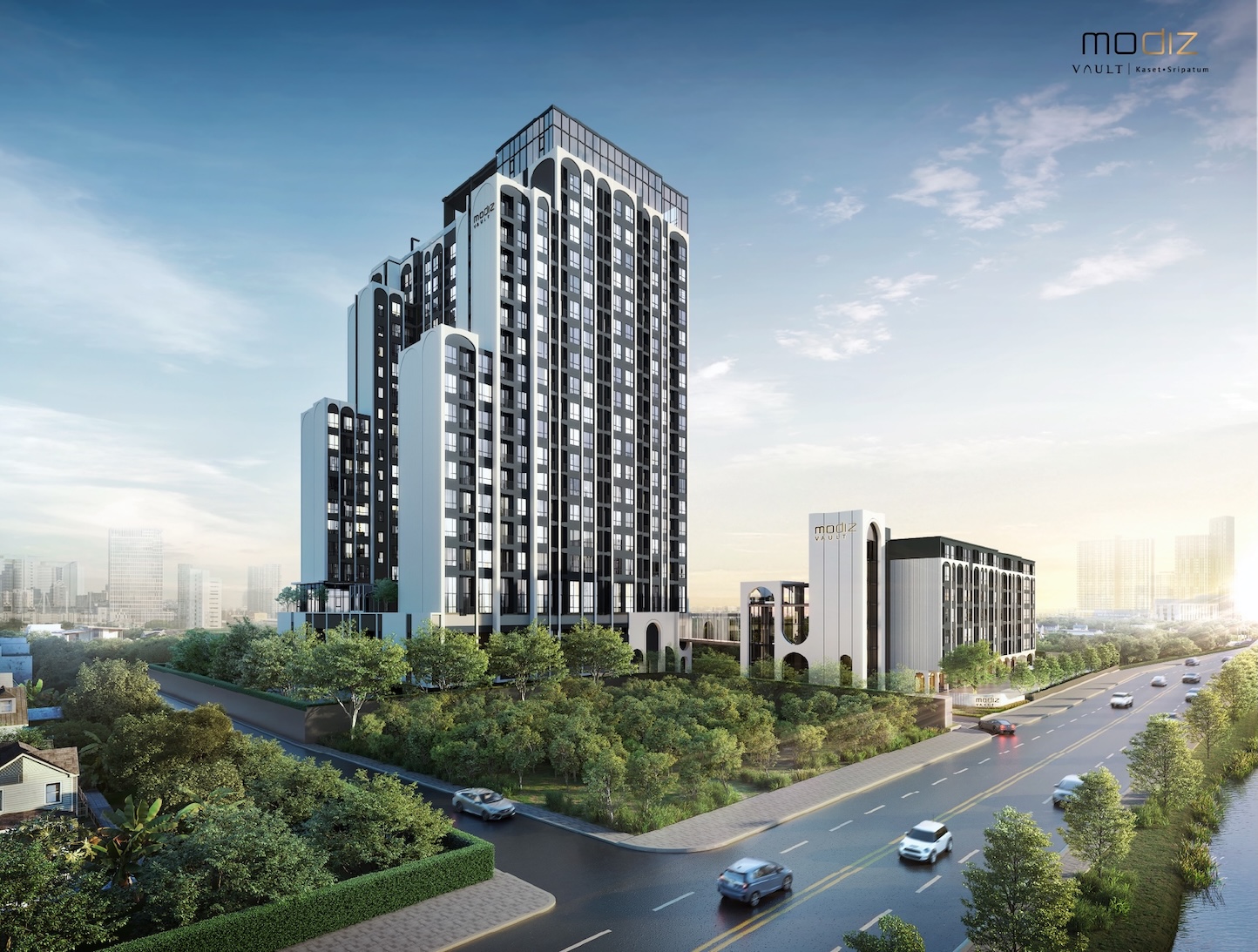 ASW เปิดตึกจริง “MODIZ Vault เกษตร-ศรีปทุม” คอนโด Pet-Friendly สร้างเสร็จใหม่